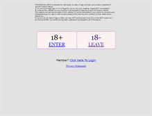 Tablet Screenshot of privatetranssexual.com